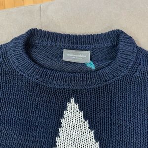 Wooden ships star sweater